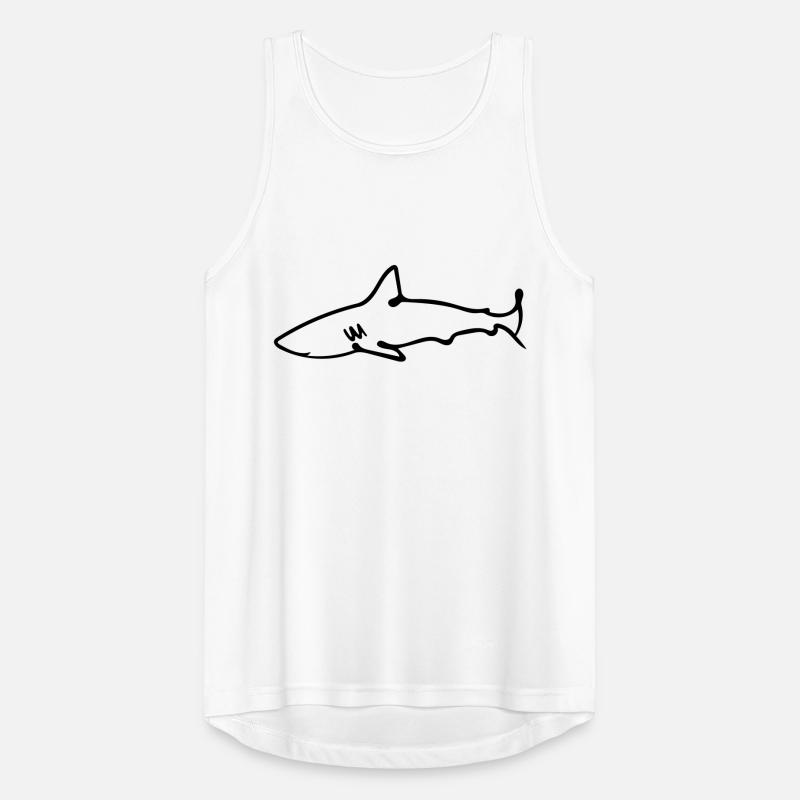 shark Men's Breathable Tank Top