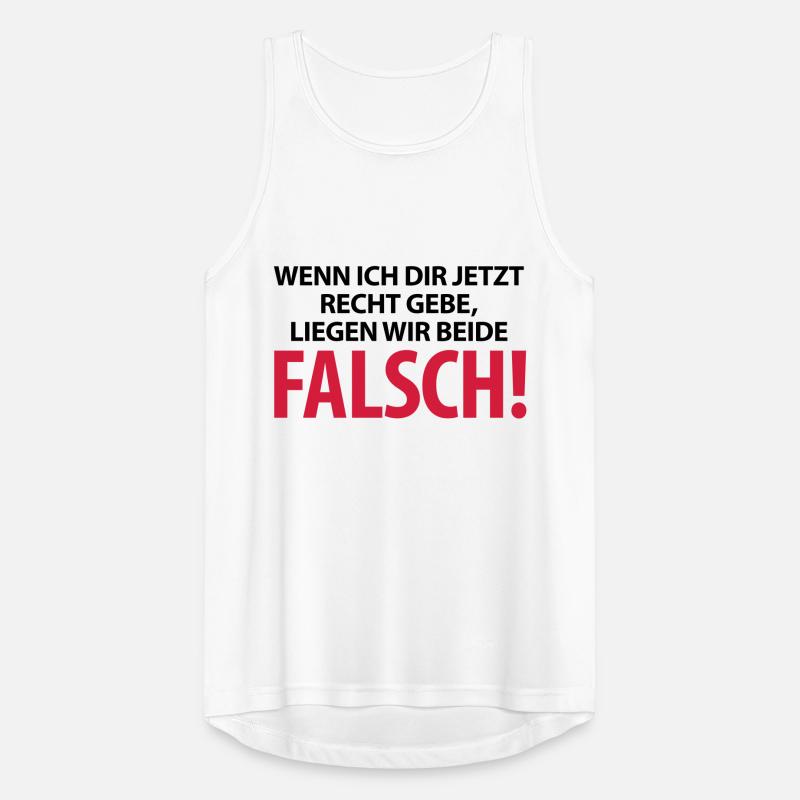 If I agree with you, we are both wrong! Men's Breathable Tank Top