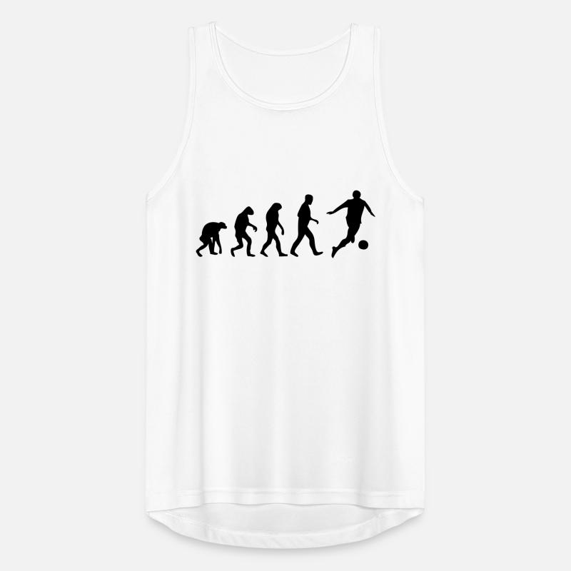 fussball evolution Männer Tank Top atmungsaktiv
