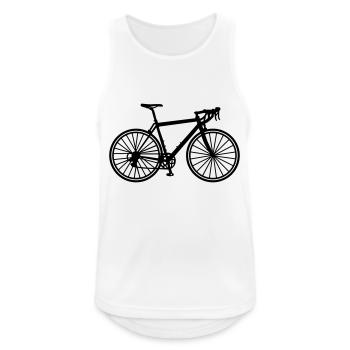 Bicyclette - Débardeur respirant Homme - blanc - Devant - Nick (188cm)