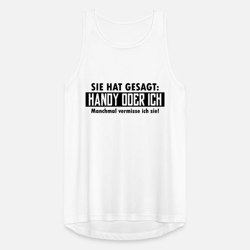 handy oder ich Männer Tank Top atmungsaktiv