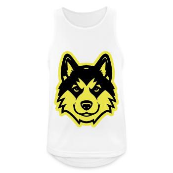 Akita Dog Head - Men's Breathable Tank Top - white - Front - Nick (188cm)