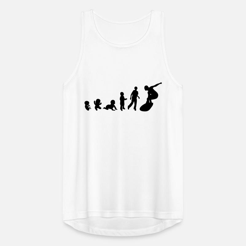 Evolution Mensch mann sport strand Männer Tank Top atmungsaktiv