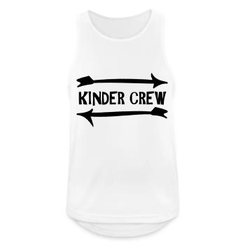 Children crew - Men's Breathable Tank Top - white - Front - Nick (188cm)