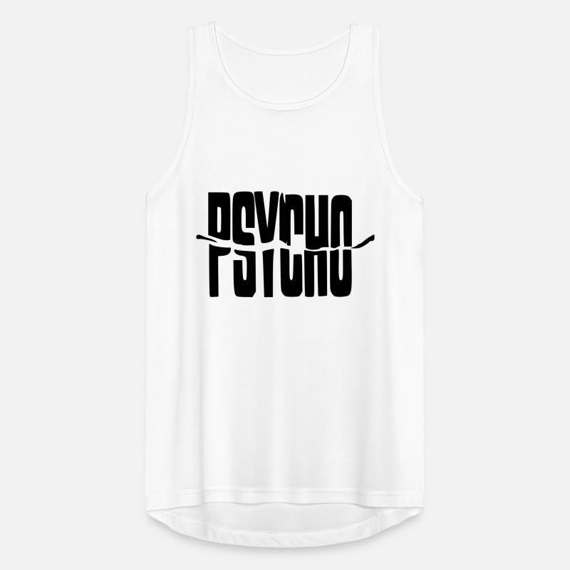 psycho- Débardeur respirant Homme