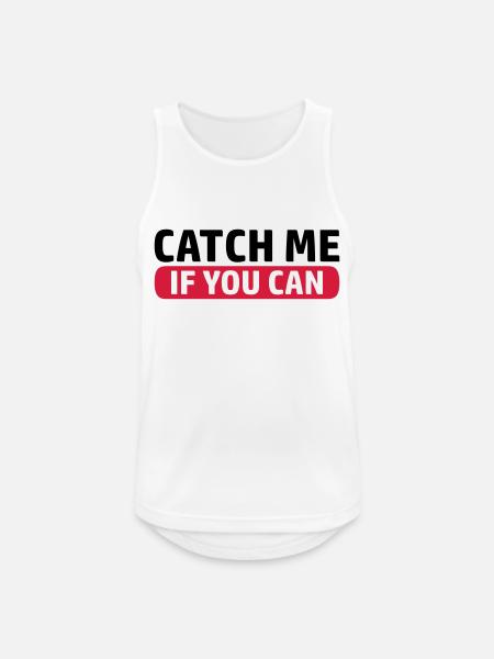 Game Catch Me - Men's Breathable Tank Top - white