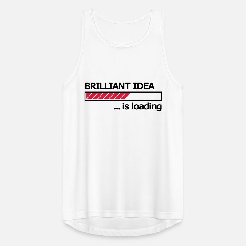 Brilliant Idea is loading Ladebalken Loading Bar Männer Tank Top atmungsaktiv