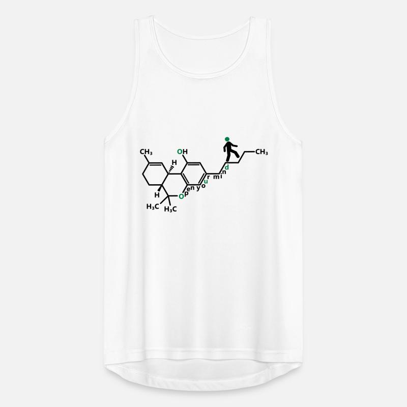 THC molekül Männer Tank Top atmungsaktiv