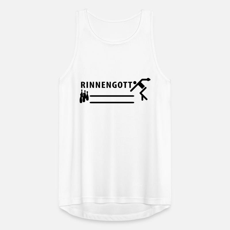 Bowling - gutter God Men's Breathable Tank Top