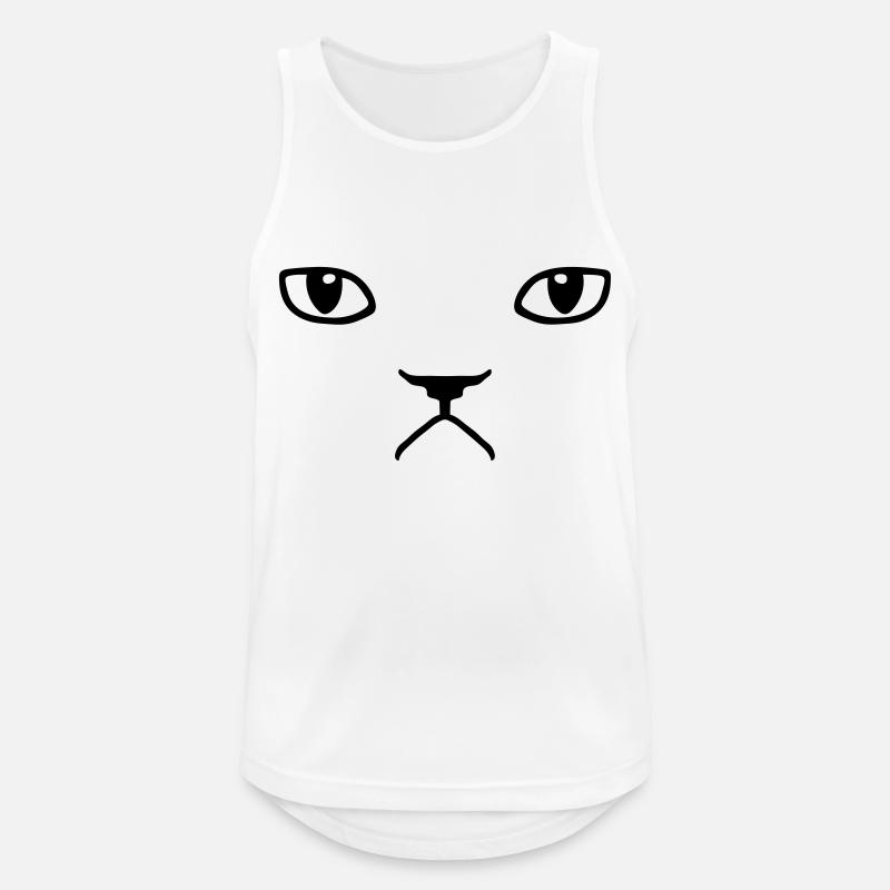 grumpy cat - Men's Breathable Tank Top - white