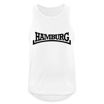 Hambourg style - Débardeur respirant Homme - blanc - Devant - Nick (188cm)
