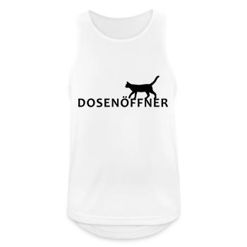 Can opener - Men's Breathable Tank Top - white - Front - Nick (188cm)