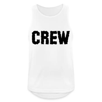 crew - Débardeur respirant Homme - blanc - Devant - Nick (188cm)