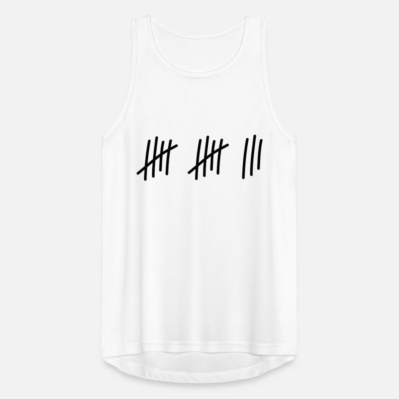 13 Striche // 13 Mal // Geburtstag // Geschenk Männer Tank Top atmungsaktiv