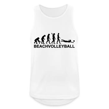 Évolution Beach volley - Débardeur respirant Homme - blanc - Devant - Nick (188cm)
