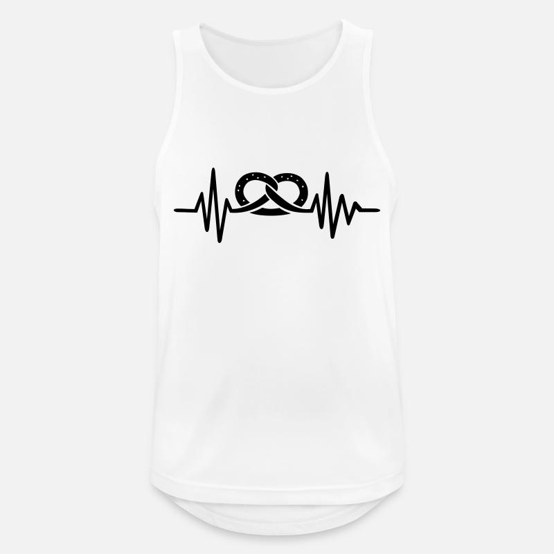 Bäcker - Männer Tank Top atmungsaktiv - Weiß