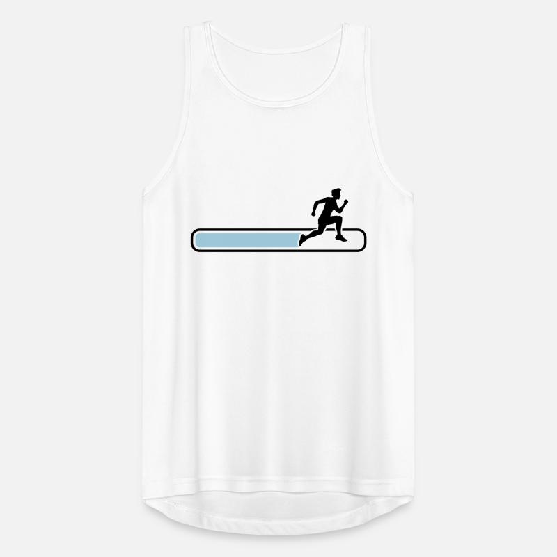 loading loading loading bar sport race sprinting f Men's Breathable Tank Top