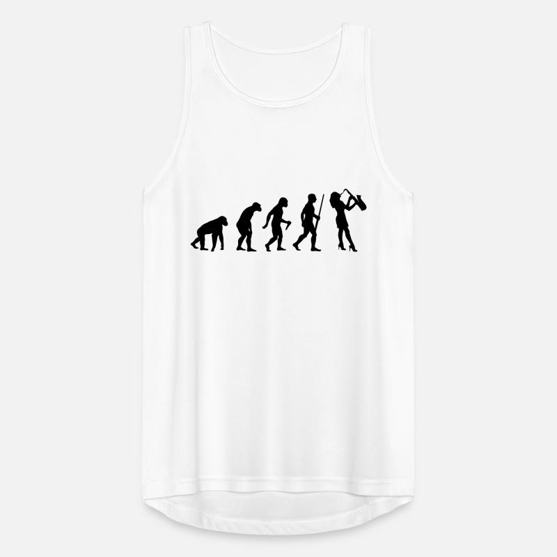Saxofon Evolution Männer Tank Top atmungsaktiv