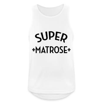 Matrose Matrosin Seemann Meer Boot Militär Marine - Männer Tank Top atmungsaktiv - Weiß - Vorne - Nick (188cm)