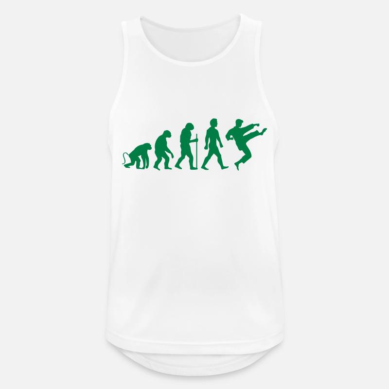 Karate Evolution - Men's Breathable Tank Top - white