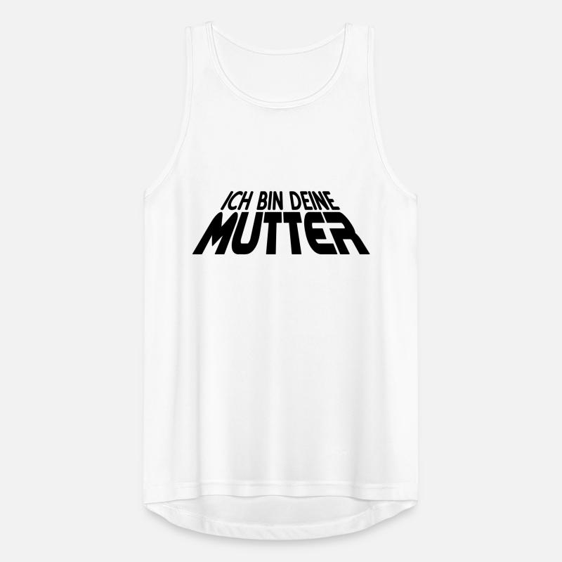 Ich bin deine MUTTER 3D (1c) Männer Tank Top atmungsaktiv