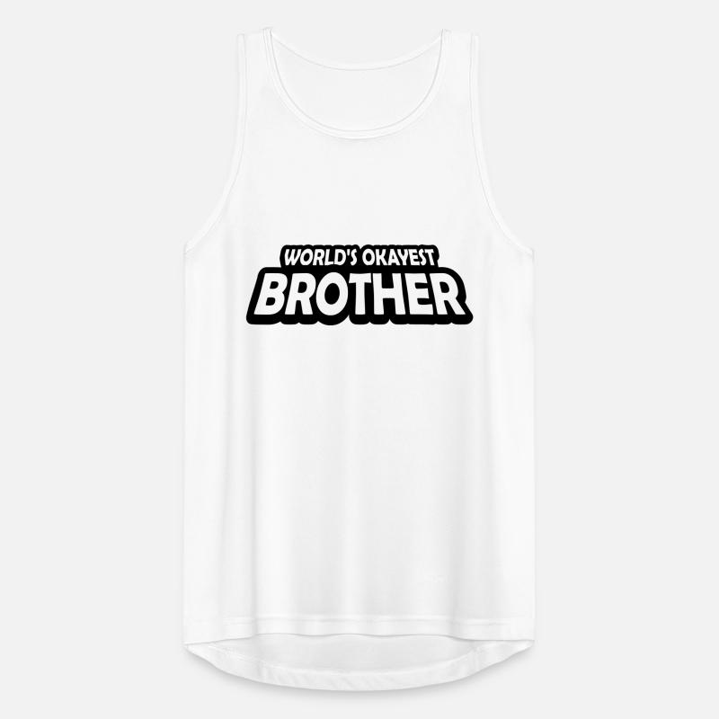 Le texte Brother le plus correct du monde Débardeur respirant Homme