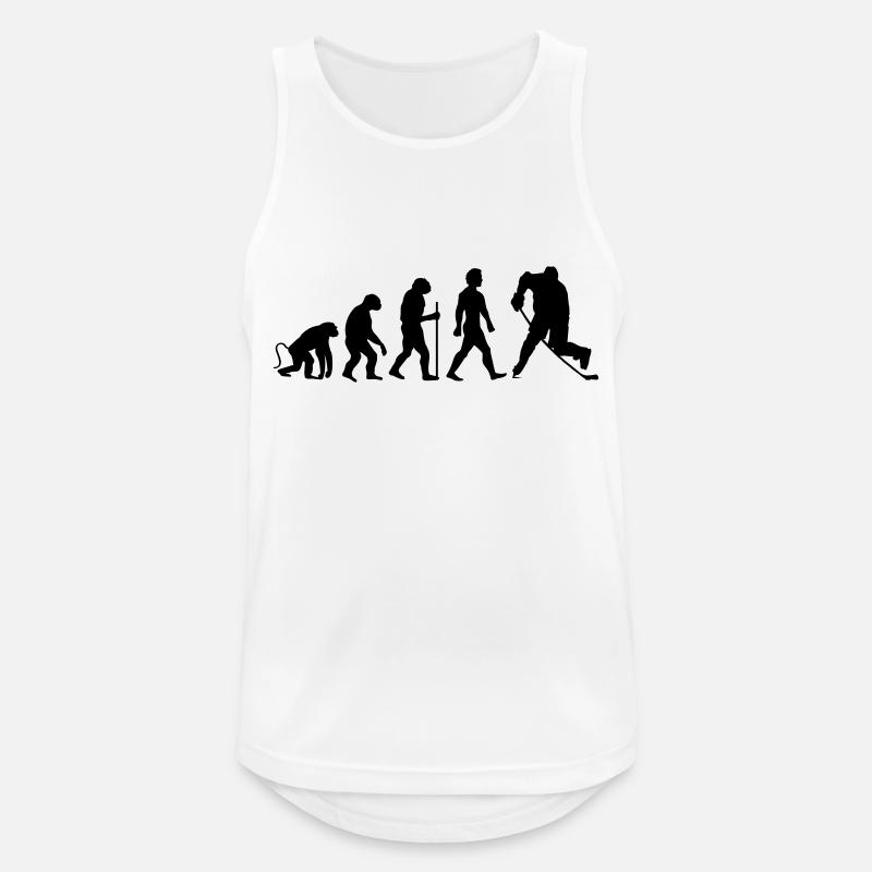 Hockey Evolution - Men's Breathable Tank Top - white