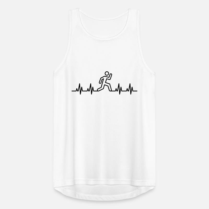 ECG en cours d'exécution Débardeur respirant Homme
