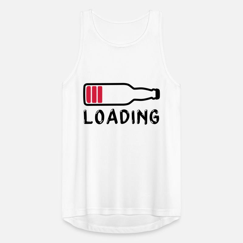 loading beer drink - loading Men's Breathable Tank Top
