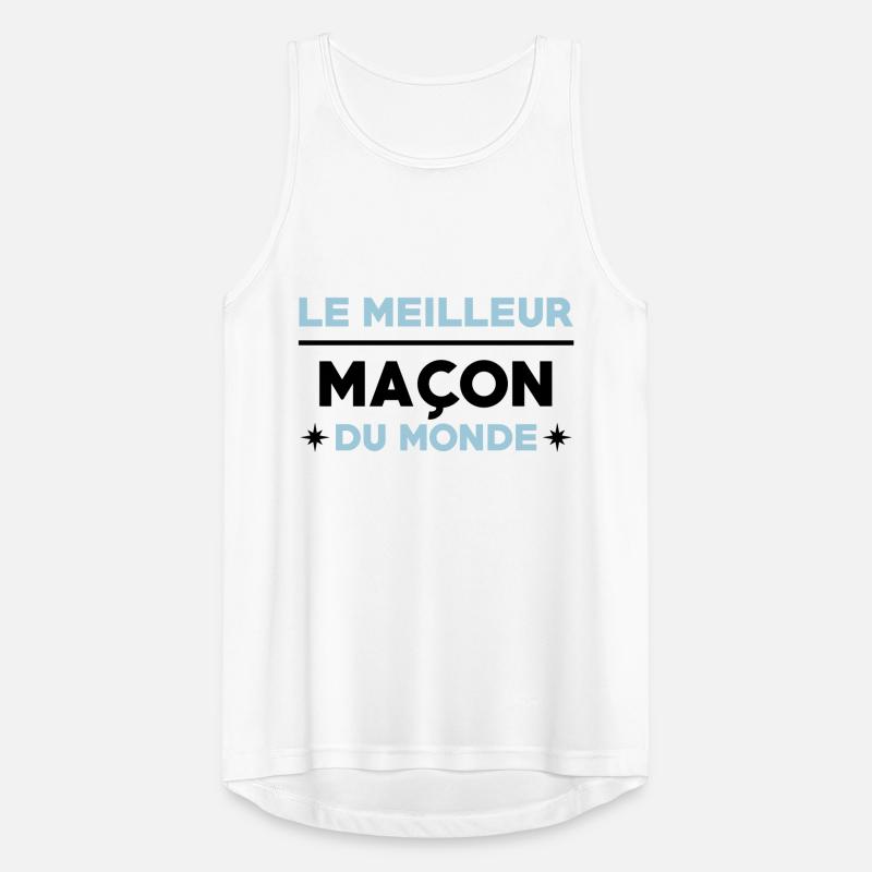 Maçon / Maçonnerie / Maconnerie / Macon Débardeur respirant Homme