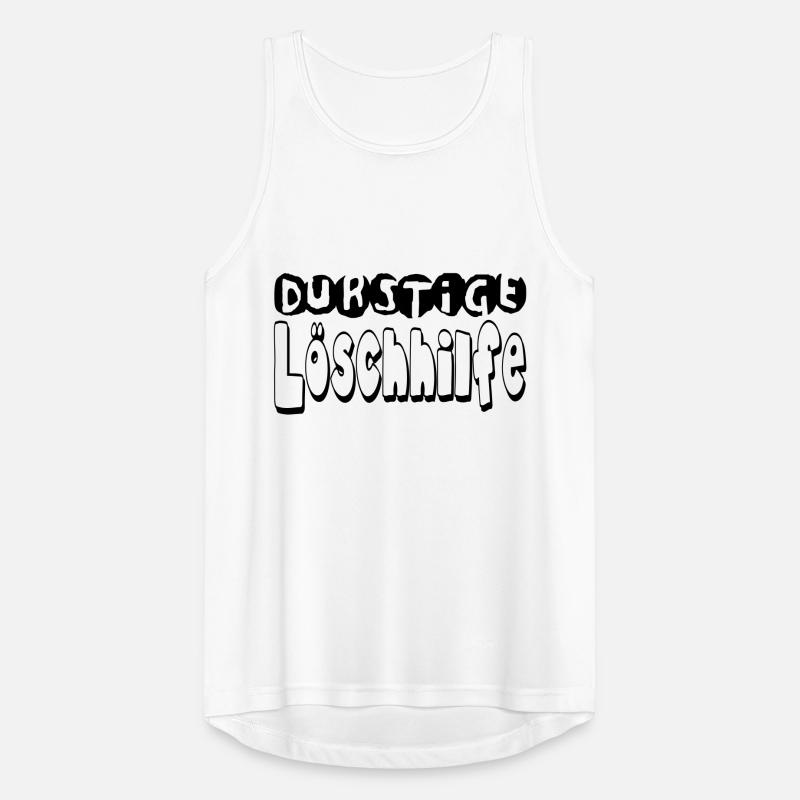 durstigelöschhilfe Männer Tank Top atmungsaktiv