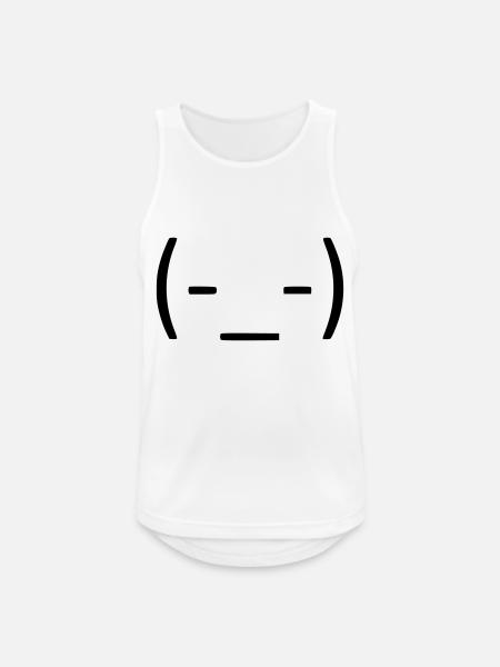 Just keep calm! 😑 - Men's Breathable Tank Top - white