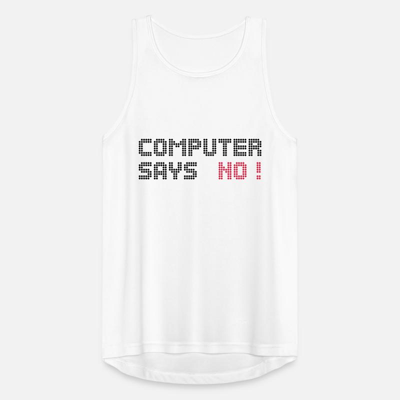 computer says no Men's Breathable Tank Top