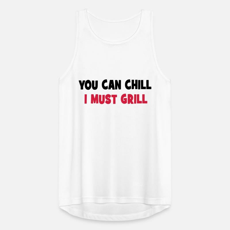 grill Men's Breathable Tank Top