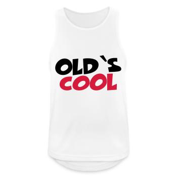 Old's cool - Men's Breathable Tank Top - white - Front - Nick (188cm)