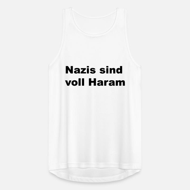 Nazis sind voll Haram Männer Tank Top atmungsaktiv