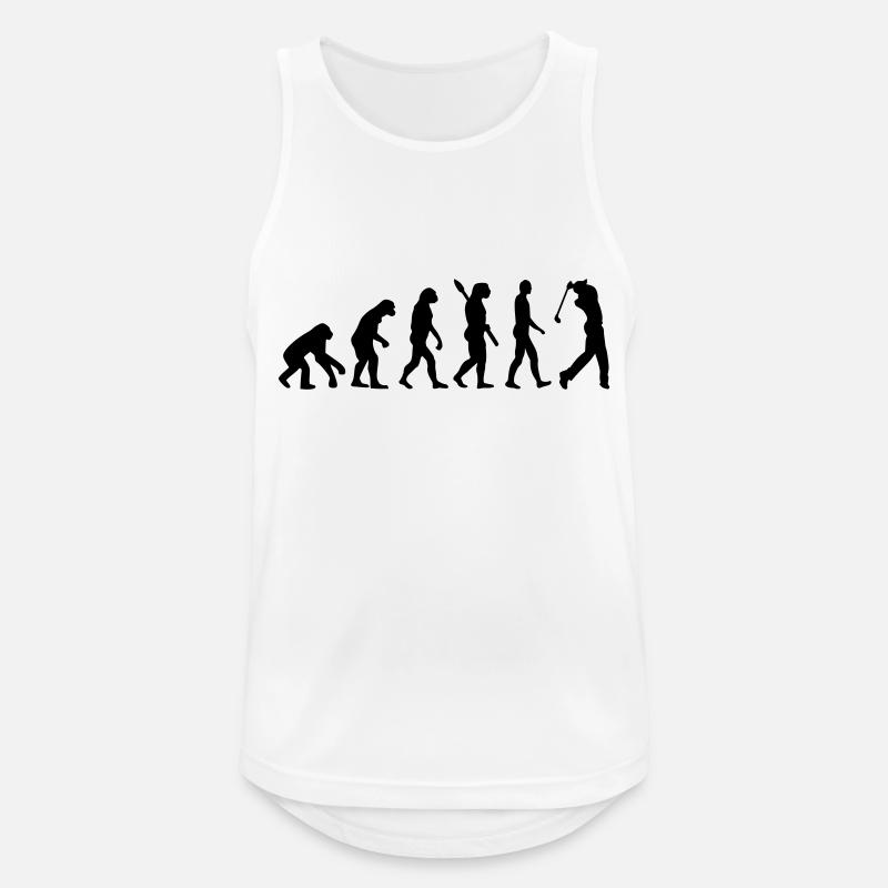 Evolution Golf - Men's Breathable Tank Top - white