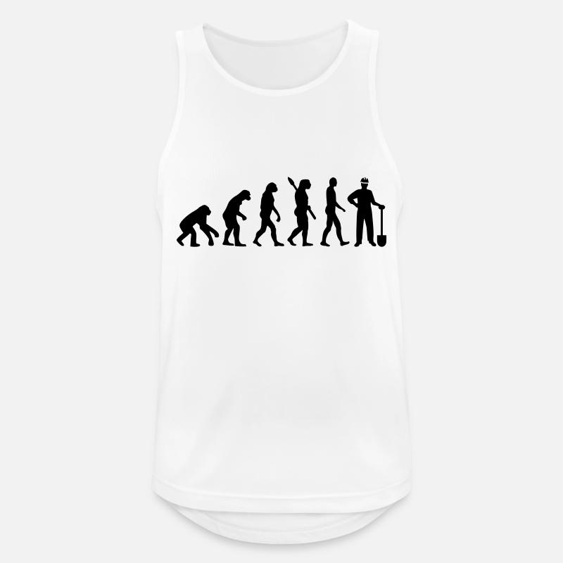 Construction worker - Men's Breathable Tank Top - white