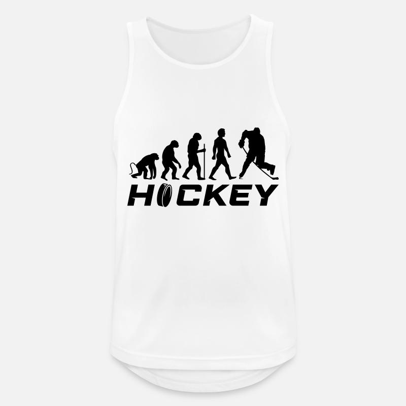 Hockey Evolution 1 - Men's Breathable Tank Top - white