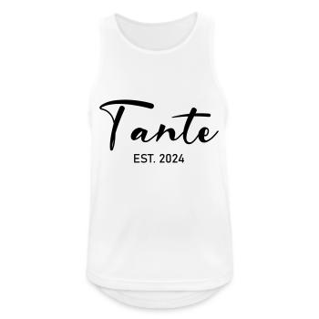 Aunt - Men's Breathable Tank Top - white - Front - Nick (188cm)