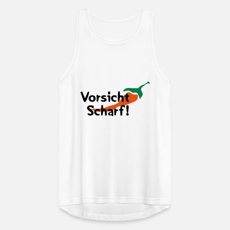 Caution Sharp! Men's Breathable Tank Top