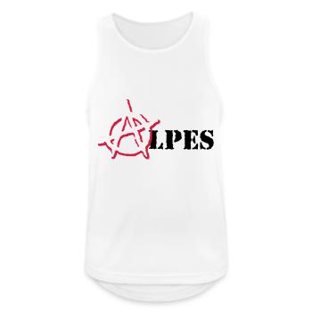 Anarchy Alps - Men's Breathable Tank Top - white - Front - Nick (188cm)