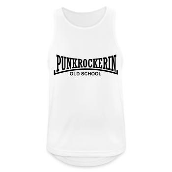 rocker punk old school - Débardeur respirant Homme - blanc - Devant - Nick (188cm)