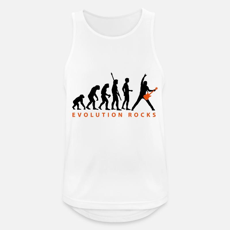 evolution_guitar_112013_c_2c - Men's Breathable Tank Top - white