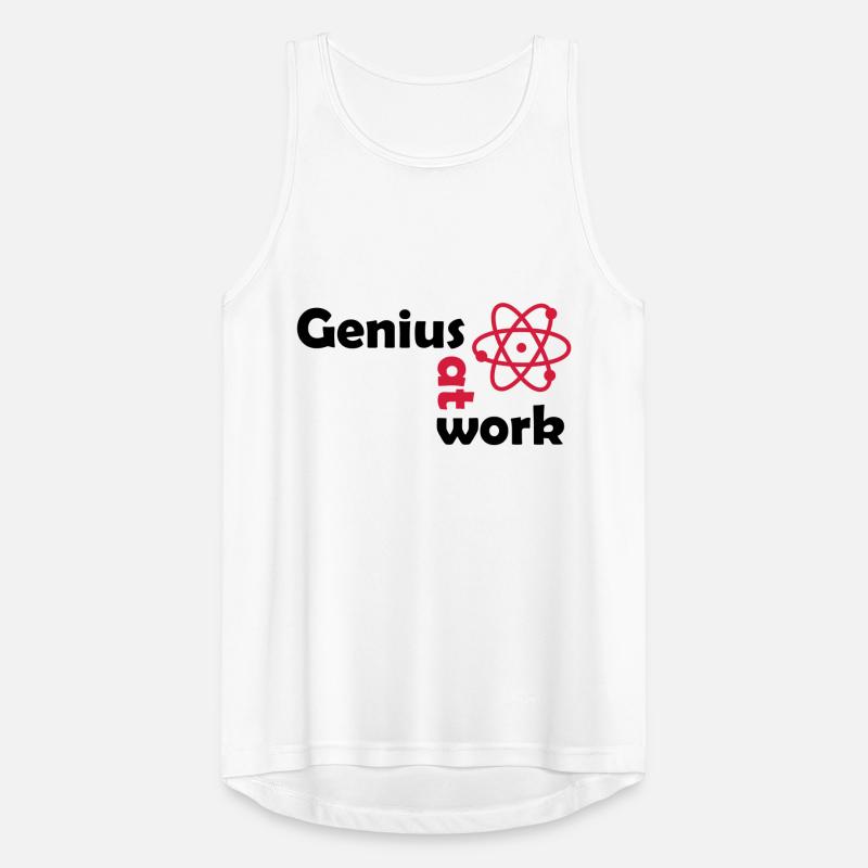 genius at work Men's Breathable Tank Top