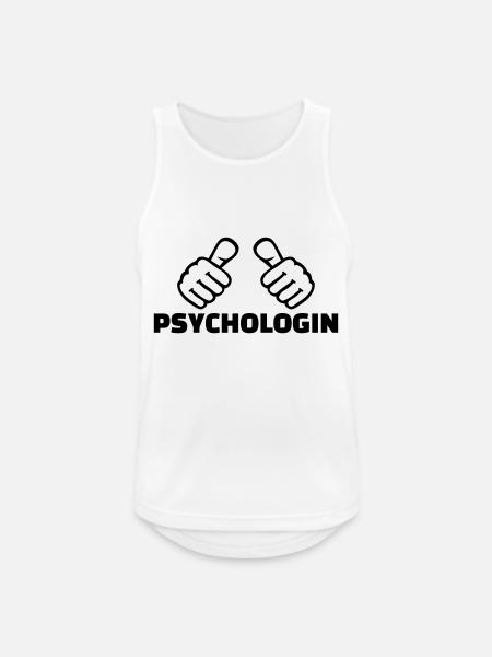 Psychologin - Männer Tank Top atmungsaktiv - Weiß