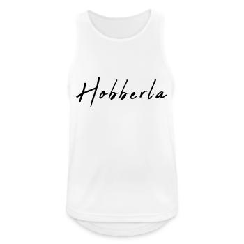 Hobberla 1 - Débardeur respirant Homme - blanc - Devant - Nick (188cm)