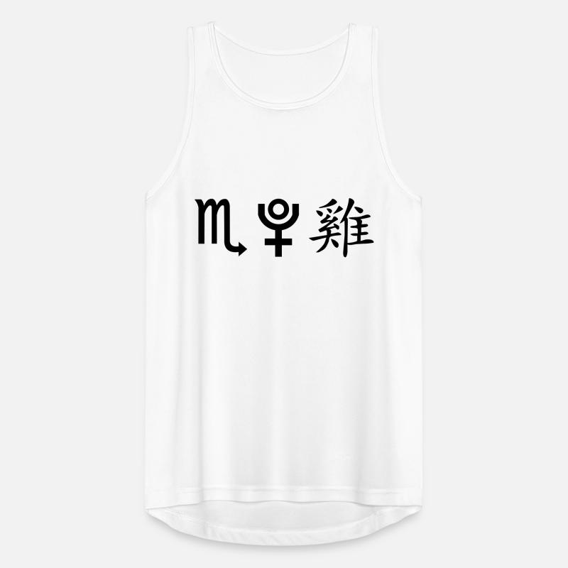 Scorpio Pluto Rooster Men's Breathable Tank Top