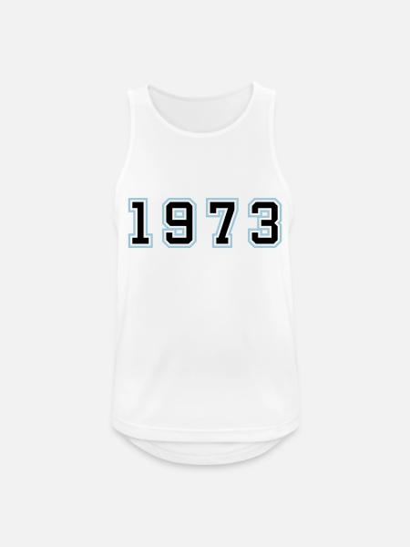 1973 Year Birthday - Men's Breathable Tank Top - white