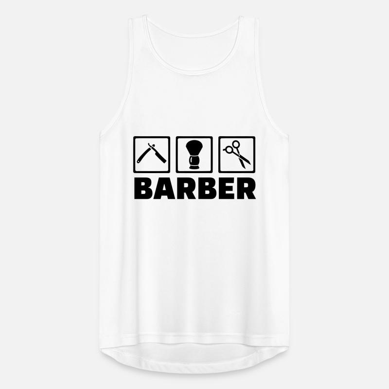 Barbier Männer Tank Top atmungsaktiv